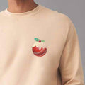 Personalised Cricket Christmas Pudding Jumper