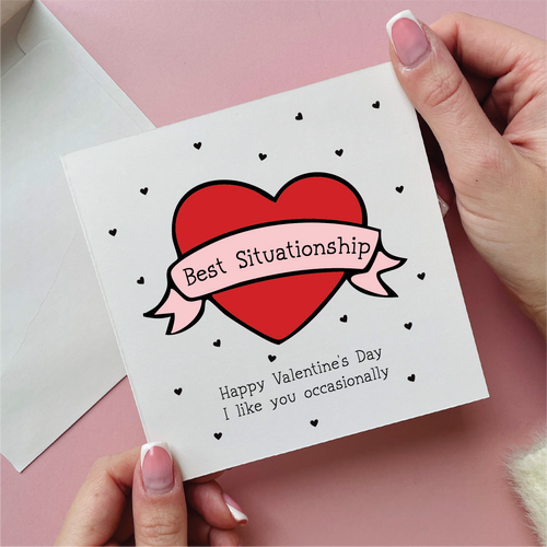 Best Situationship Heart Card