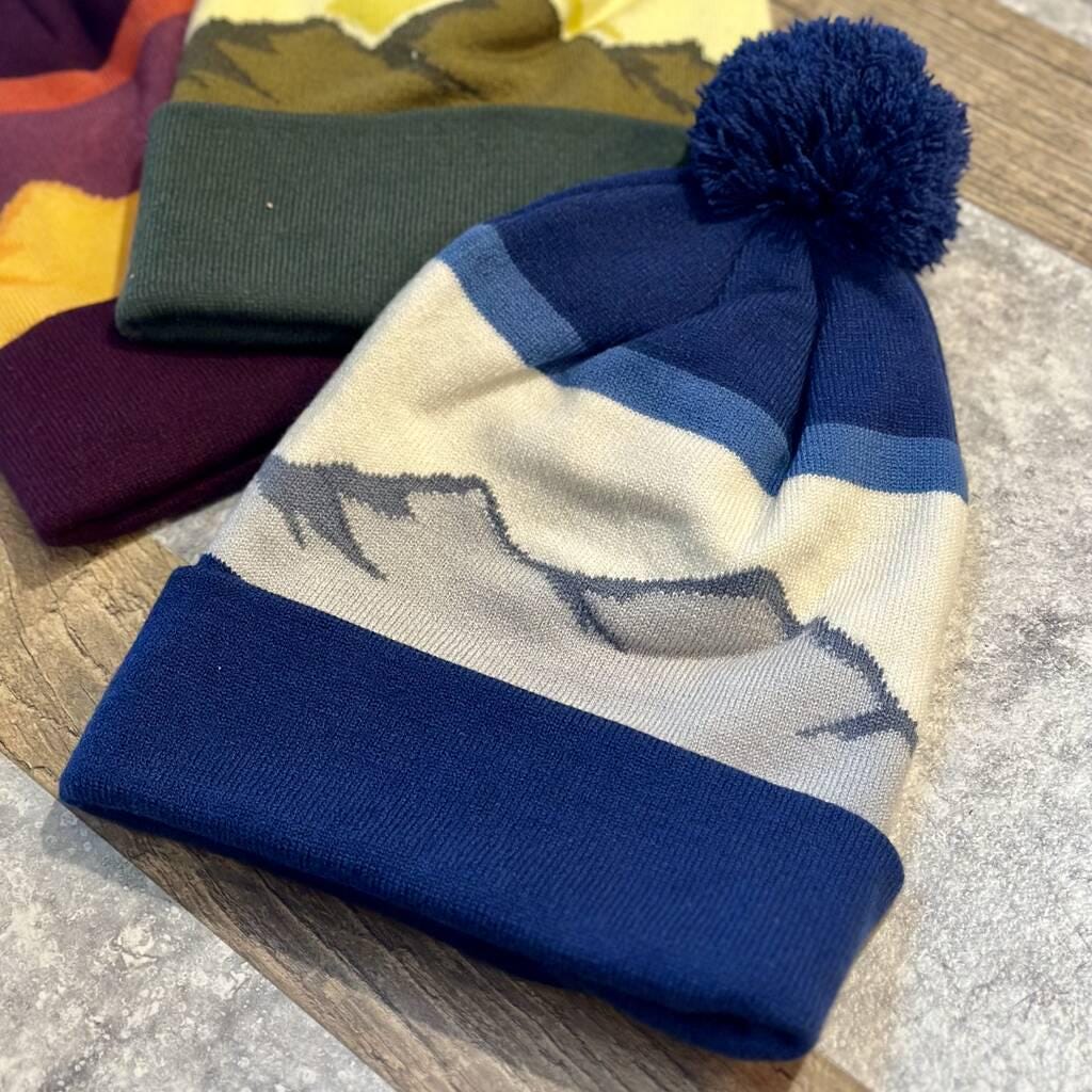 Personalised Mountain Peak Skiing Hat