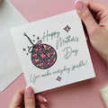 Disco Ball Mother's Day Card