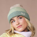Personalised Ombre Knitted Winter Hat