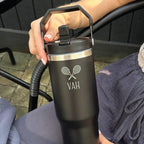 Personalised Water Bottle For Tennis