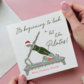 Personalised Reformer Pilates Christmas Card