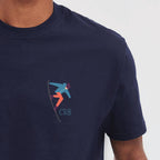 Personalised Initial Skiing T Shirt