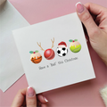 Sports Fan Christmas Card