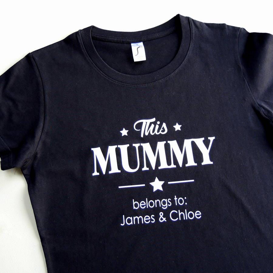 Personalised Mummy T Shirt