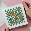 Checkerboard No.One Dad Card