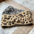 Cosy Leopard Print Winter Headband