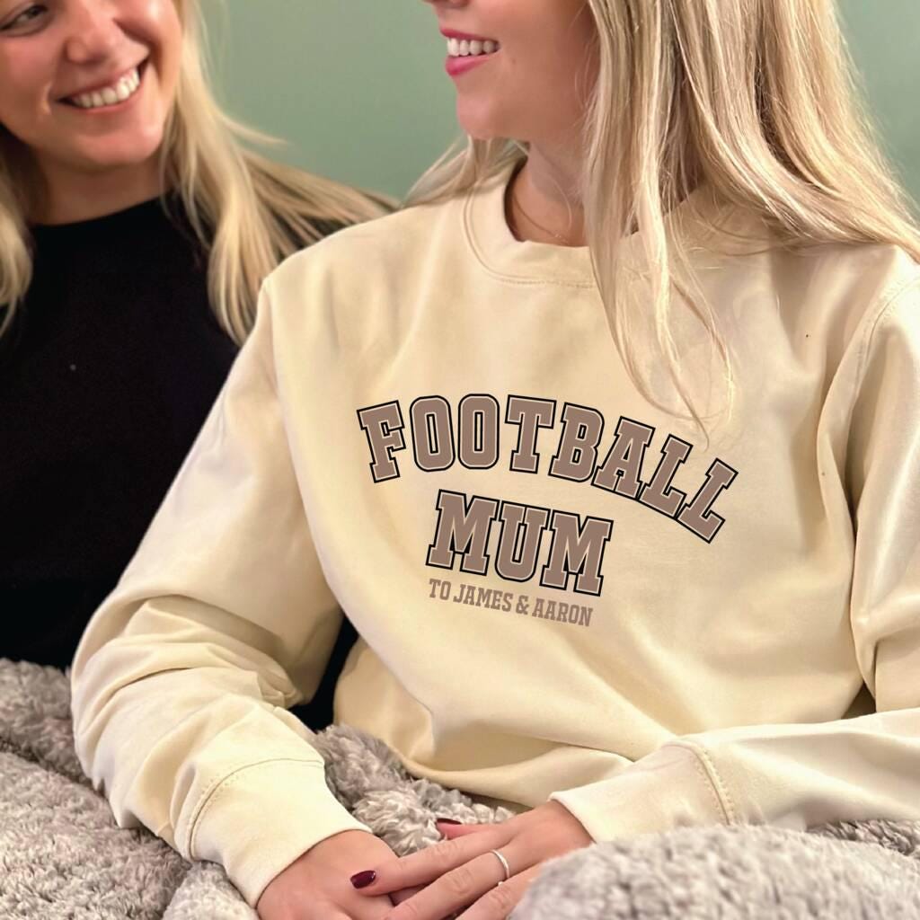 Personalised Football Mum Jumper
