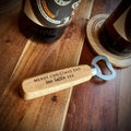 Personalised Christmas Bottle Opener