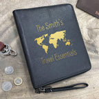Personalised Family Travel Essentials Travel Wallet