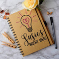 Personalised Bright Ideas Notebook