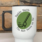 Personalised Golf Dad Travel Mug