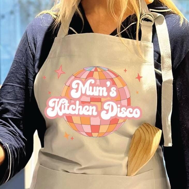 Personalised Kitchen Disco Apron