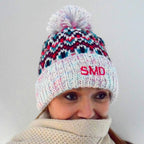 Personalised Knitted Ski Snow Hat