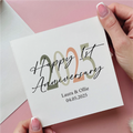 1st Anniversary Card