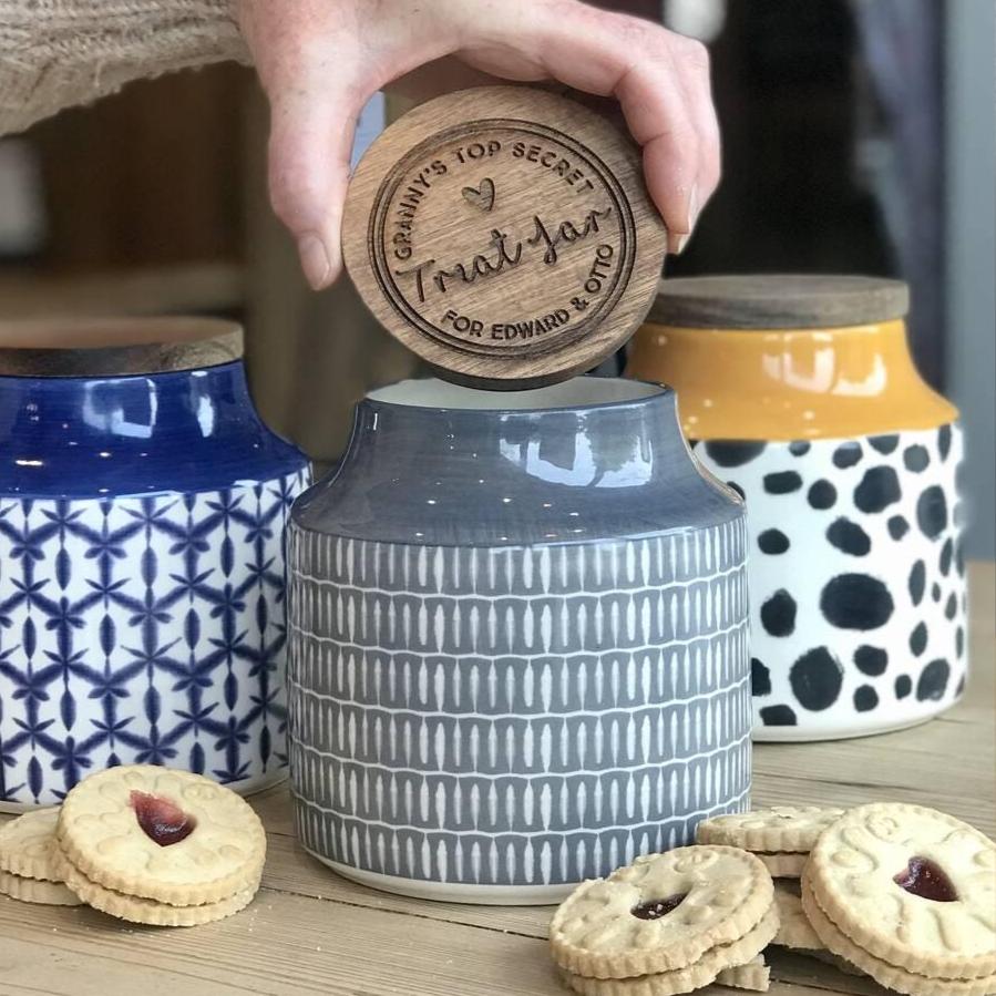Personalised Top Secret Treat Jar
