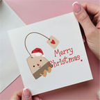 Teabag Merry Christmas Card