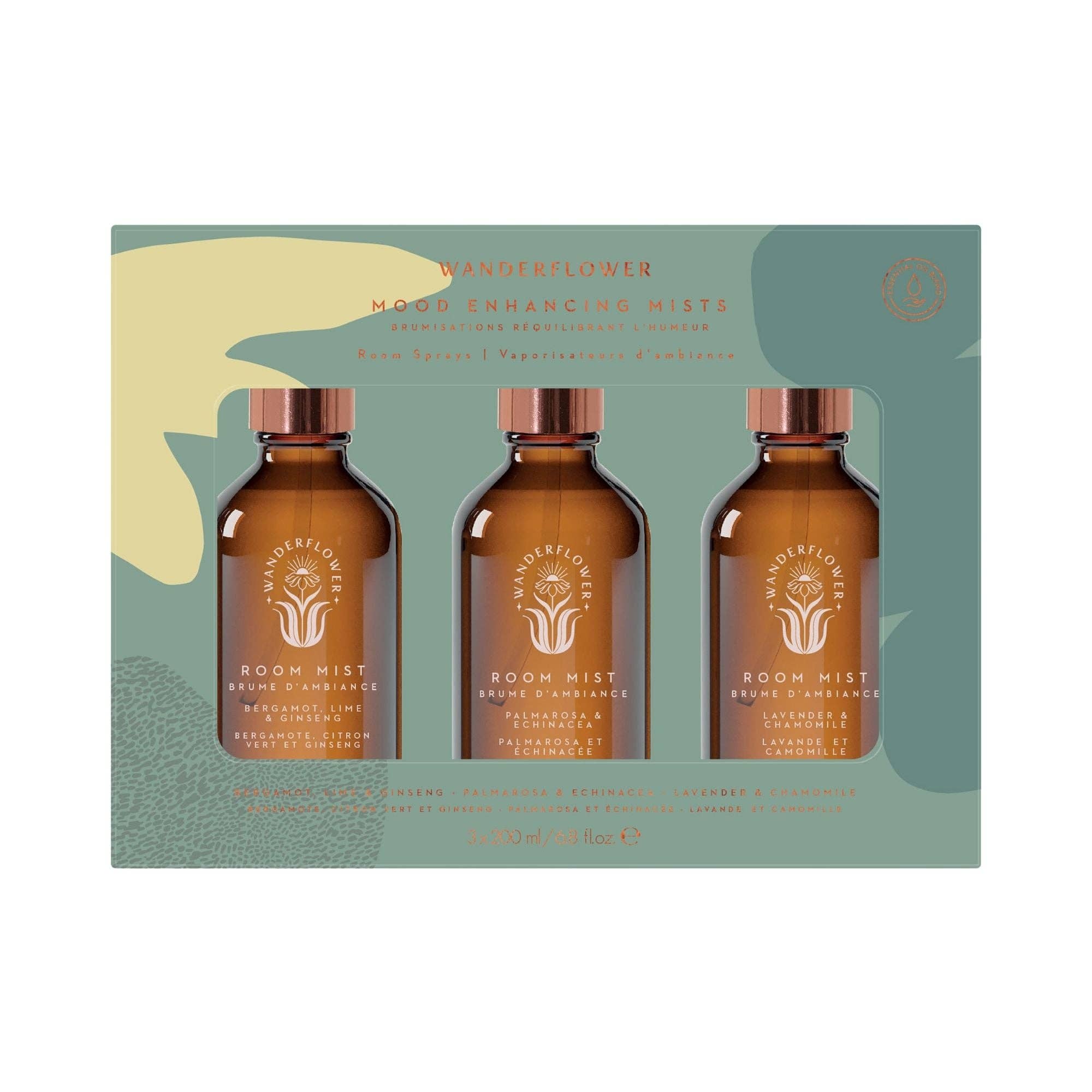 Mood Enhancing Room Spray Mists - Assorted Scents