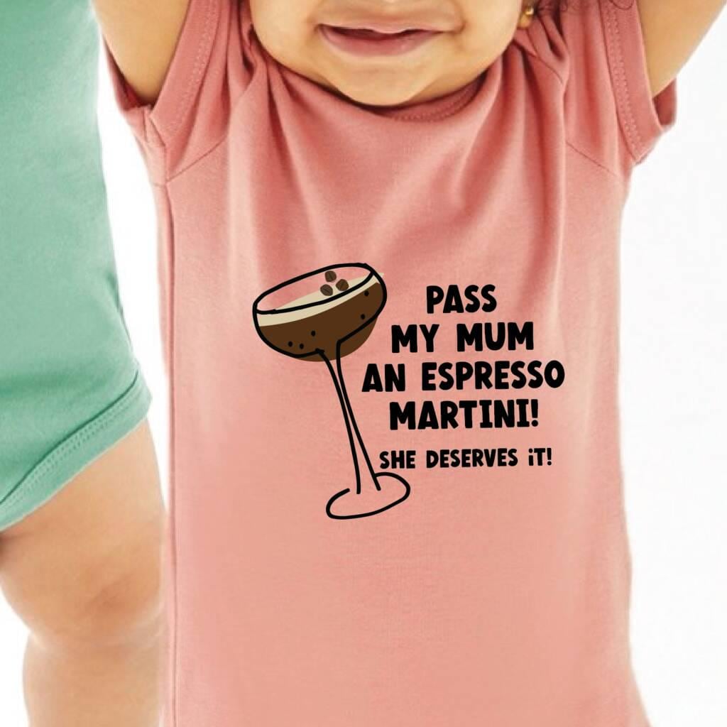 Pass My Mum An Espresso Martini New Baby Babyvest