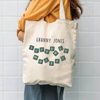 Personalised Scrabble Tote Bag