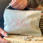 Personalised Star Make Up Bag