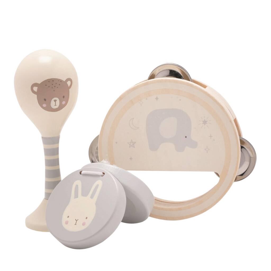 Wooden Baby Musical Set