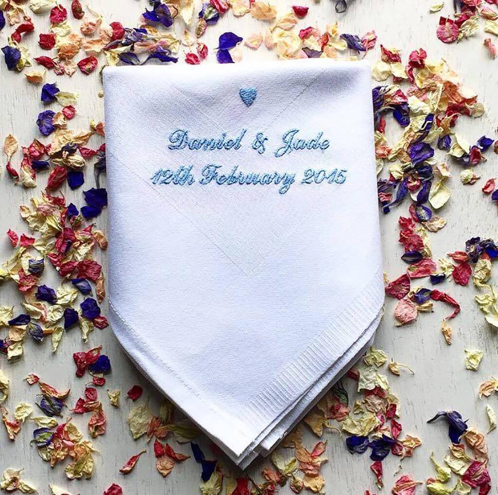 Personalised Wedding Napkins