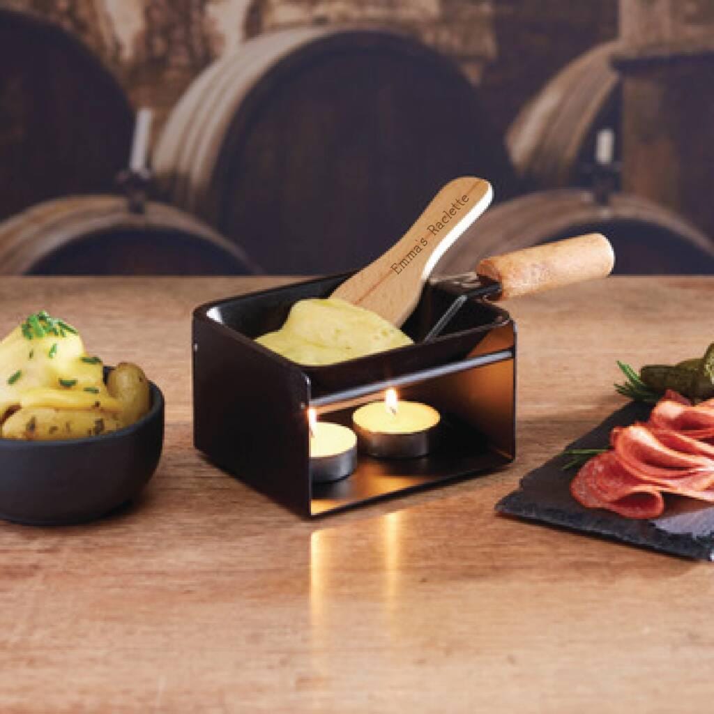 Personalised Individual Raclette Set