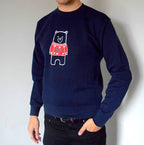 Personalised Adult Christmas Bear Christmas Jumper