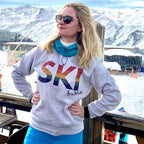 Personalised Rainbow Ski Jumper