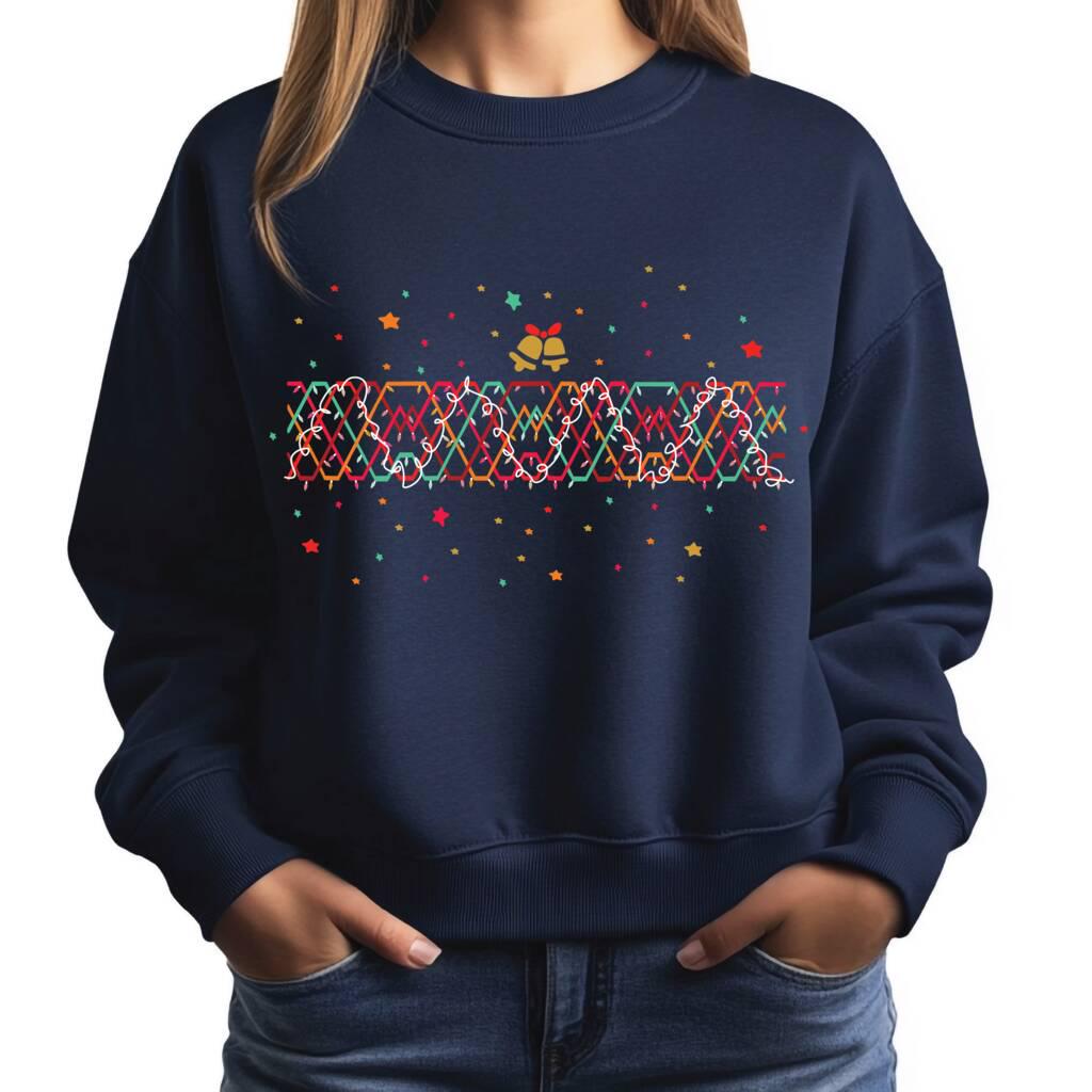 Personalised Church Bellringing Christmas Jumper