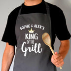 Personalised Daddy King Of The Grill Apron