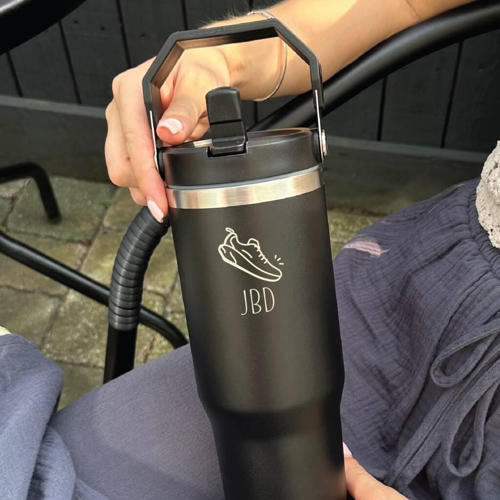 Personalised Water Bottle For Runner