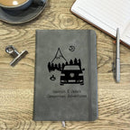 Personalised Campervan Travel Journal Notebook