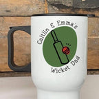 Personalised Cricket Dad Travel Mug
