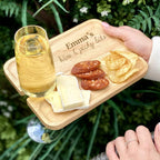 Personalised Wine And Picky Bits Board for One