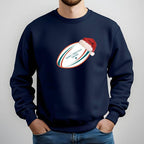 Personalised Rugby Ball Christmas Jumper