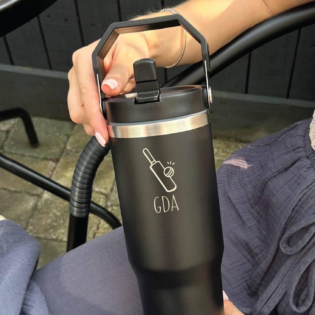 Personalised Water Bottle For Cricket