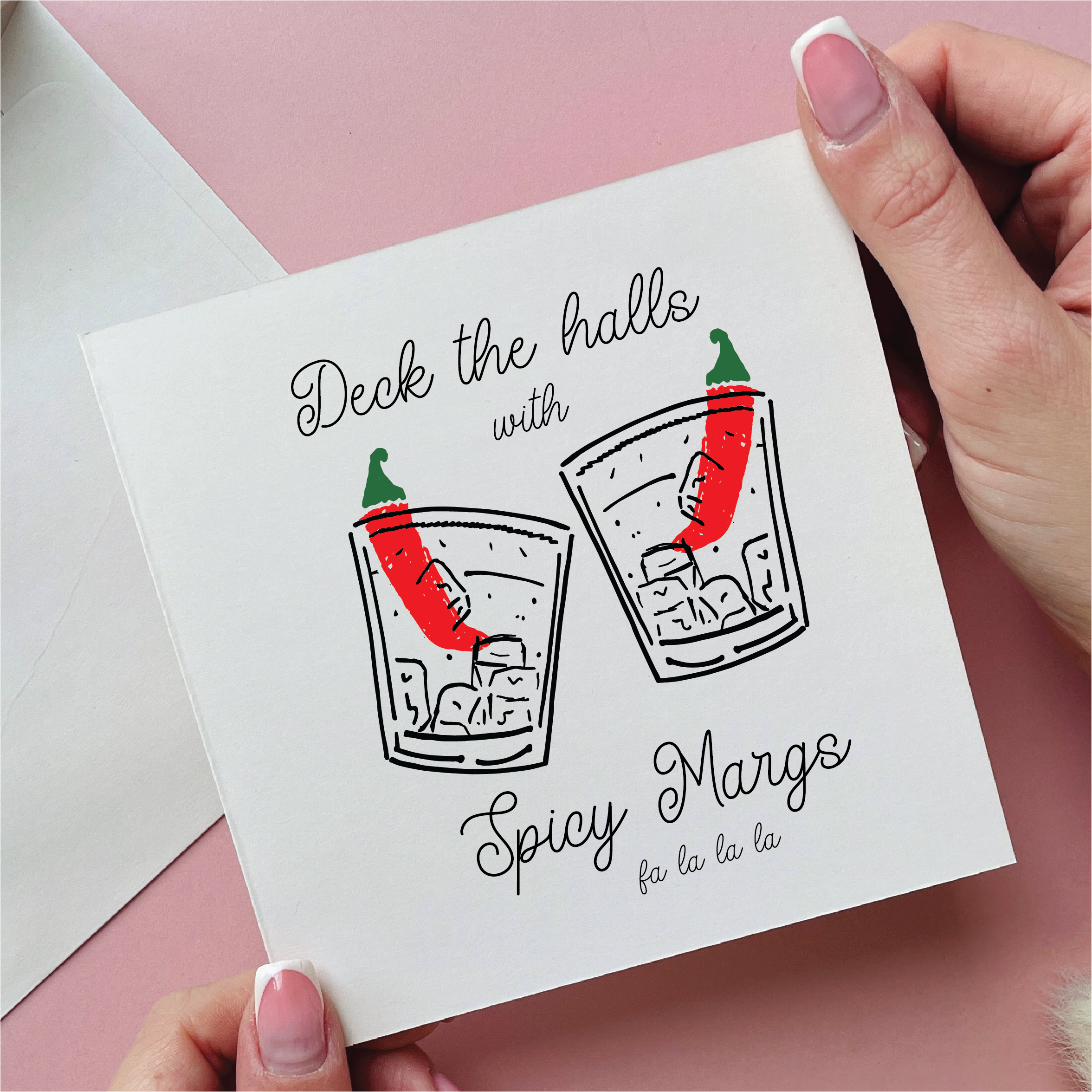 Spicy Margs Christmas Card