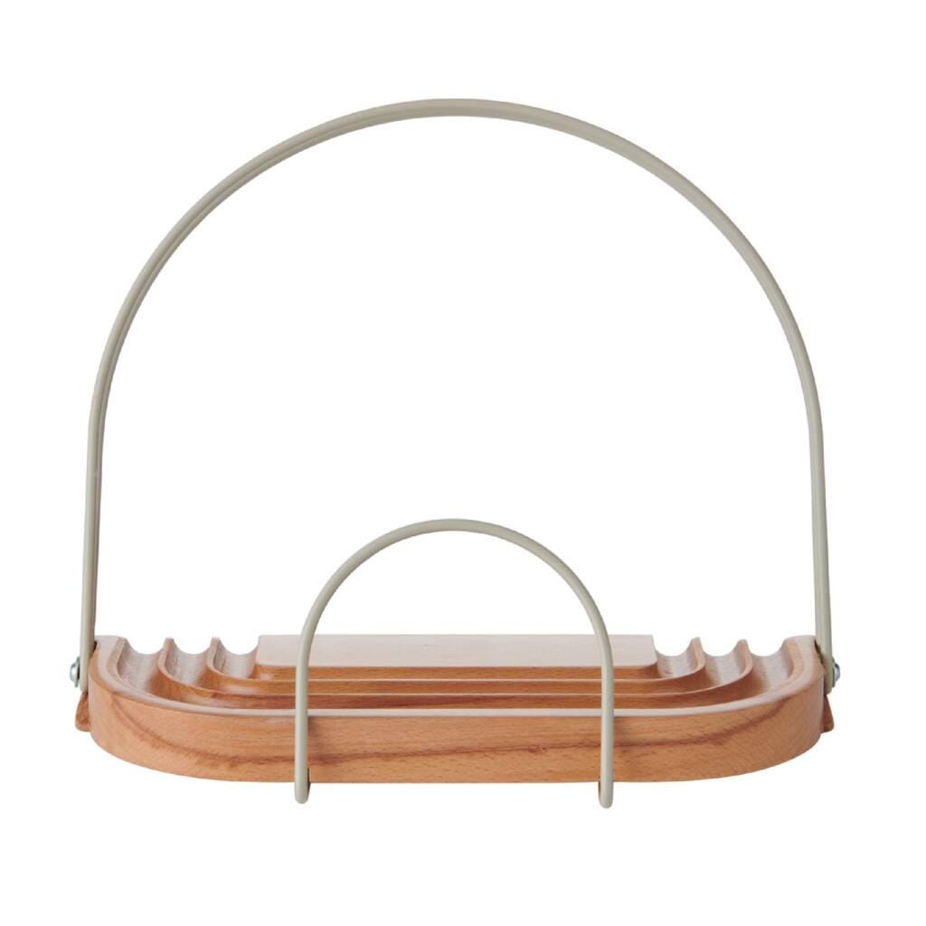 Personalised Beechwood Cookbook Stand