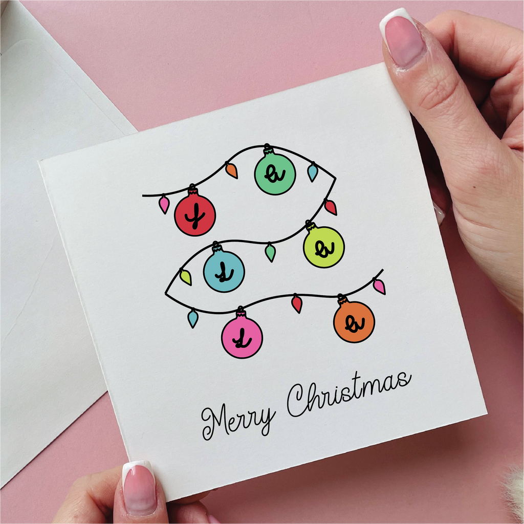 Fa La La Merry Christmas Card