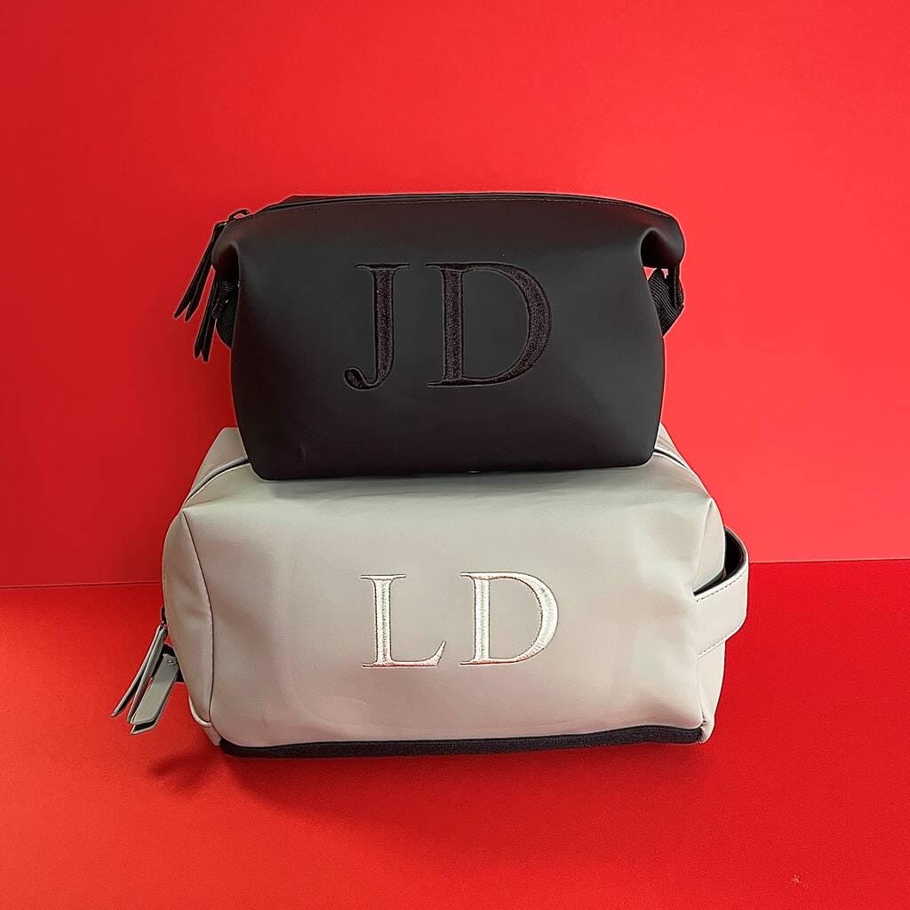 Personalised Matte Recycled Washbag