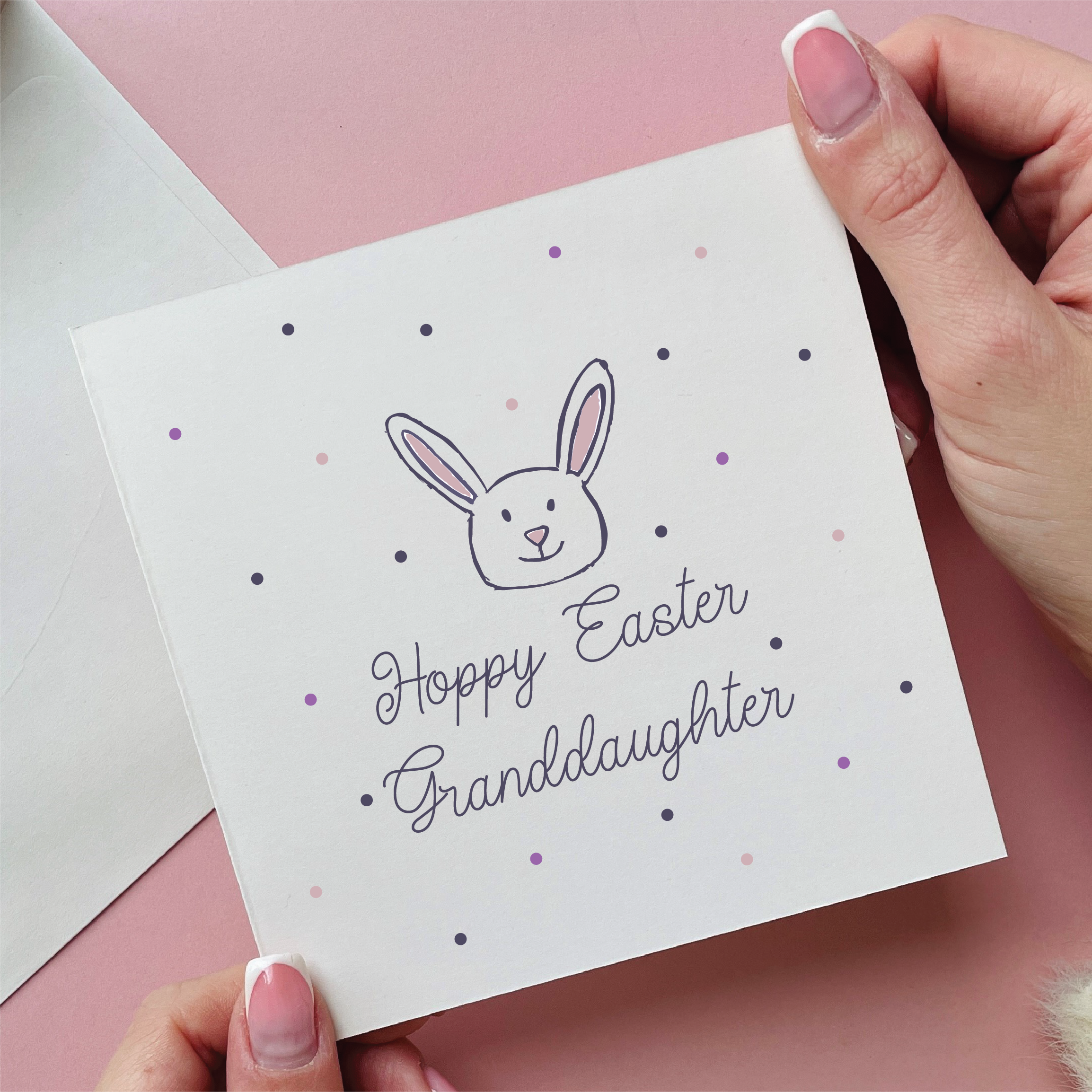 Hoppy Easter Granddaughter Card