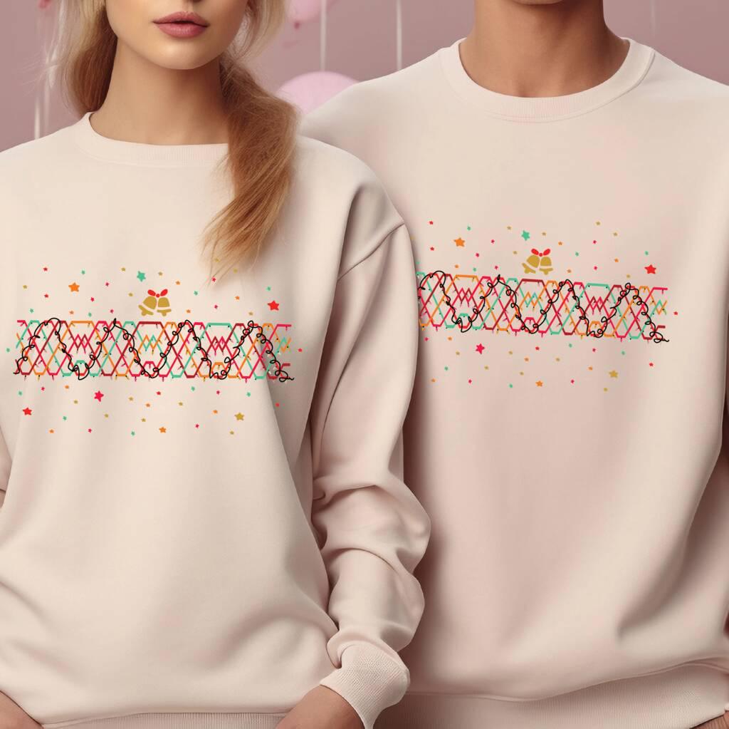 Personalised Church Bellringing Christmas Jumper