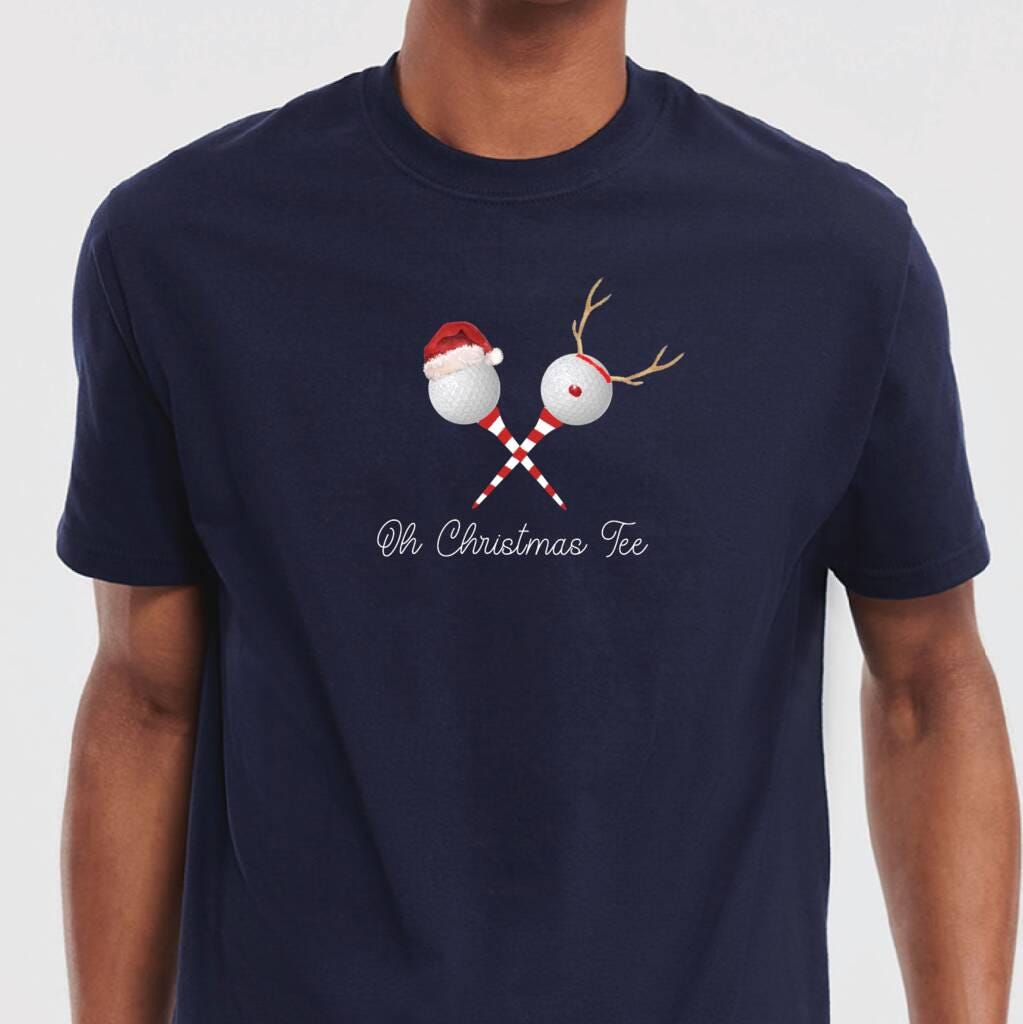Oh Christmas Tee Golfing Christmas T Shirt