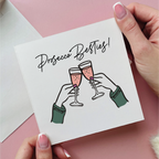 Prosecco Besties Card