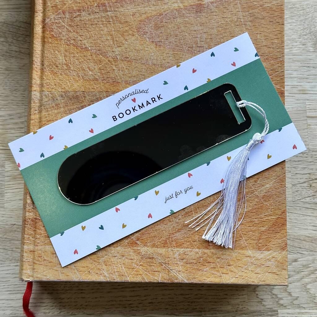 Personalised Christmas Bookmark