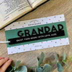 Block Font Personalised Bookmark