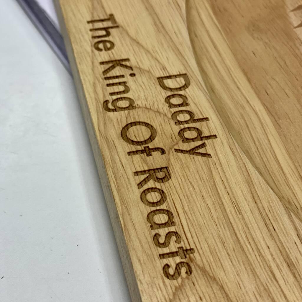 Personalised Meat Carving Board